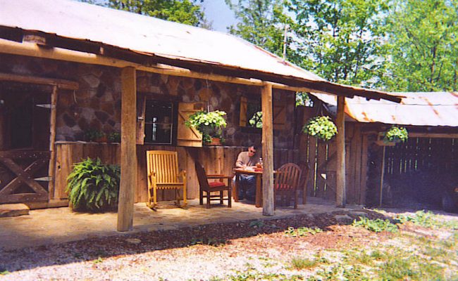 Exterior shot of The Generals Cabin